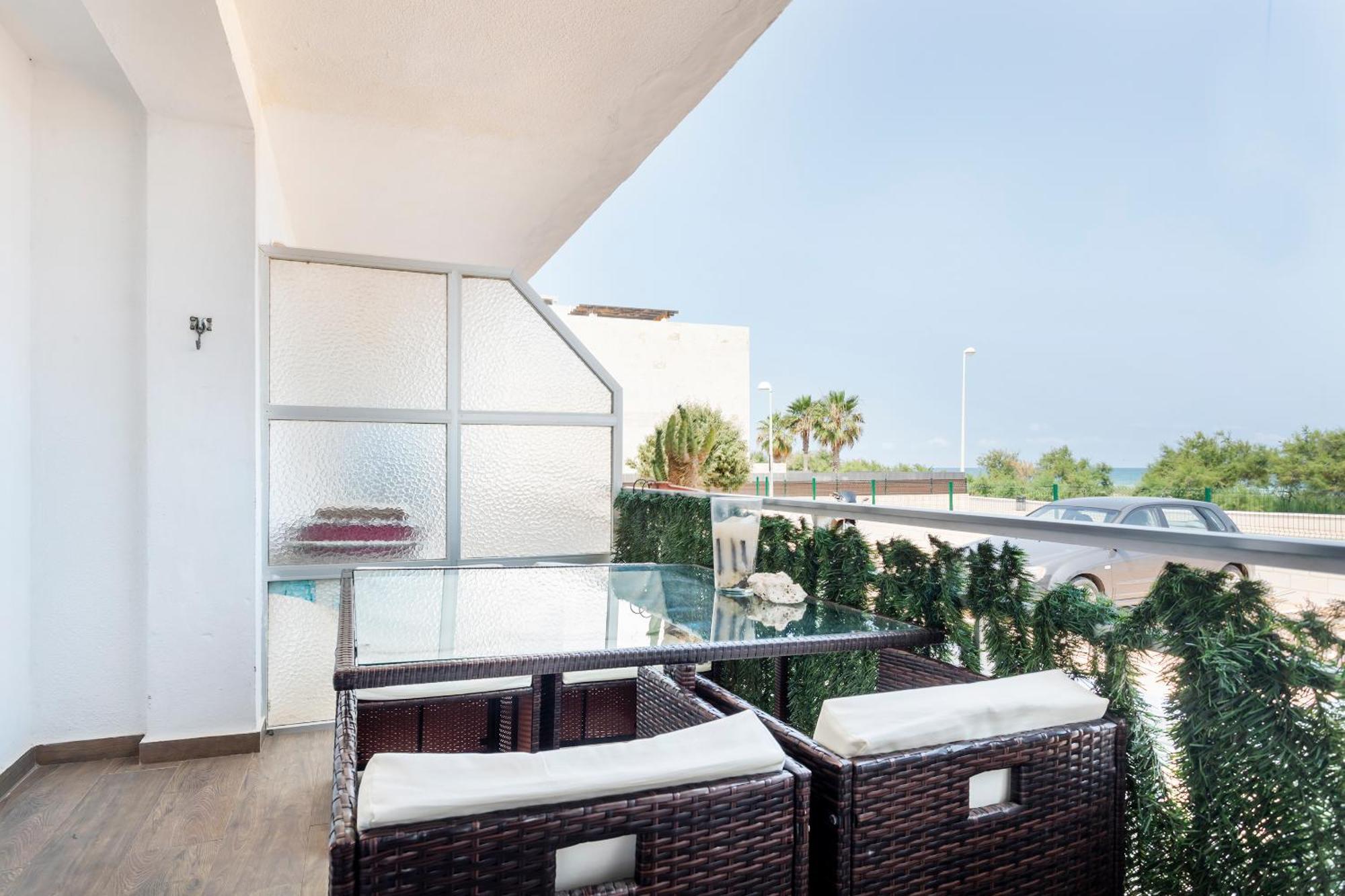 Fantástico apartamento en primerísima línea playa La Torre  Esterno foto