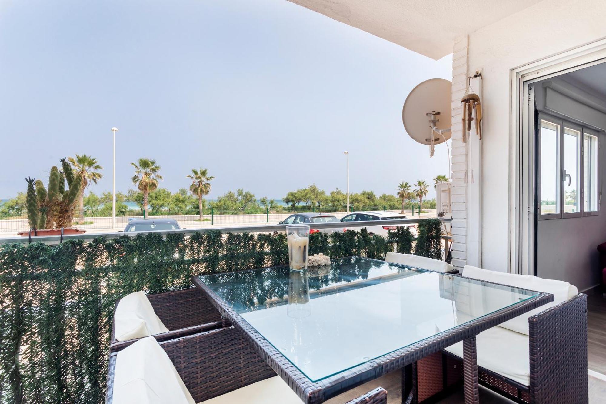 Fantástico apartamento en primerísima línea playa La Torre  Esterno foto